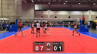 Club V vs Synergyforce Club Volleyball Kansas City Triple Crown 2/15/20