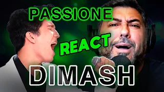 REAGINDO (REACT) a DIMASH - Passione | Análise Vocal por Rafa Barreiros