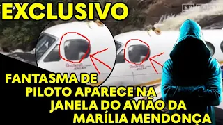 FANTASMA DE PILOTO DE MARILIA MENDONÇA APARECE NA JANELA DO AVIÃO