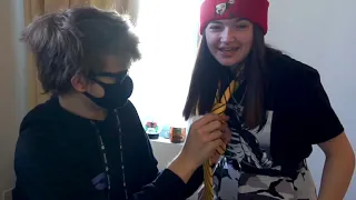 Ranboo Teaches Aimsey How to Tie a Tie!