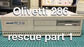 Olivetti PCS 286 Rescue Part 1