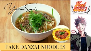 FOOD WARS RECIPE #13 / Fake Dan Zai Noodles by Yukihira Soma / Third Plate Episode 3