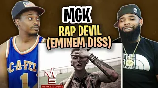 TRE-TV REACTS TO -  Machine Gun Kelly "Rap Devil" (Eminem Diss) (Exclusive - Official Music Video)