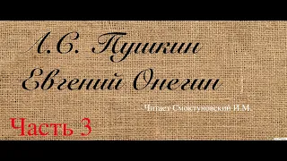 Классика русской литературы -Часть 3- Пушкин А.С. / Евгений Онегин / Смоктуновский И. (перед сном)