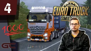 1000 КМ ЗА РЕЙС ● Euro Truck Simulator 2 (1.39.0.10s) ● #4