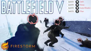 The BEST Solo Squad Wipes EVER! #FAZE5 - (Battlefield V Firestorm)