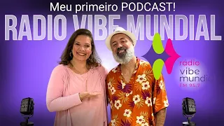 ALEXANDRA GERÓLAMO no podcast na Rádio Vibe Mundial FM 95,7 com JESSE NAVARRO 🌟