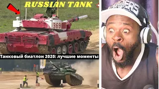 African Reacts to Танковый биатлон 2020 лучшие моменты |Tank Biathlon 2020 Best Moments