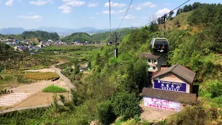 Tianmen Mountain Cable Car Time-lapse