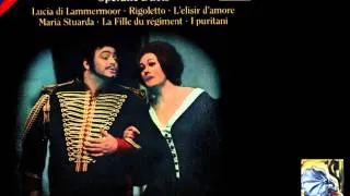 Sutherland & Pavarotti. Duet. L' elisir d'amore. Gaetano Donizetti.