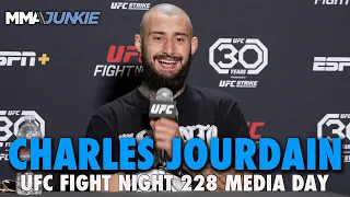 Charles Jourdain Vents on GSP Comparisons: 'No One's Going to be Georges' | UFC Fight Night 228