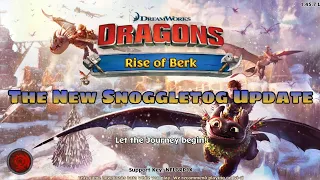 The NEW SNOGGLETOG UPDATE - Dragons:Rise of Berk New Update