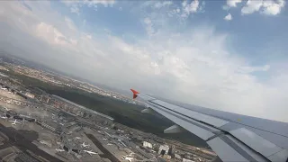 Austrian Airlines A319 scenic summer departure from Frankfurt I 4K60