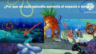 La serie transcurre en una falla submarina (Teoría Bob Esponja)