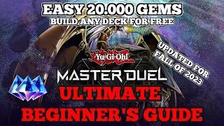 ULTIMATE F2P BEGINNERS GUIDE | 20.000 Free Gems | Yu-Gi-Oh! Master Duel