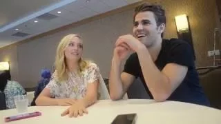 Comic-Con 2016 Interview: Paul Wesley and Candice King (The Vampire Diaries)