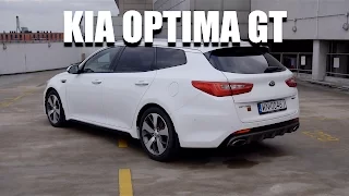 KIA Optima Sportswagon GT 245 hp (ENG) - Test Drive and Review