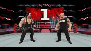 WWE Mayhem 2023 Undertaker vs The Rock and vs Triple H Four Star Superstar