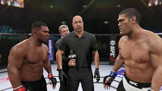 Mike Tyson vs. Bigfoot Silva (EA Sports UFC 2) - CPU vs. CPU 🥊