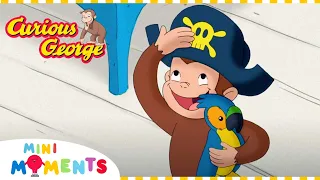 The Pirate Adventure Park 🏴‍☠️ | Curious George | Compilation | Mini Moments