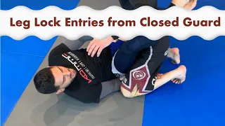 Leg Lock Entries from Closed Guard | Jiu Jitsu Brotherhood