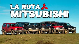 La RUTA MITSUBISHI 🚙 Juntamos todos los Mitsu NORTH OFFROADERS
