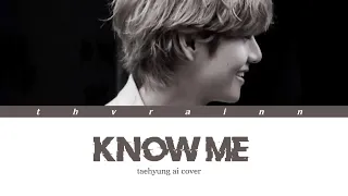 Taehyung - Know Me (Lyrics - AI COVER)