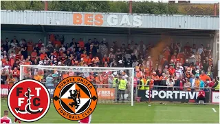 LAST MINUTE WINNER AS FOOTBALL IS BACK! FLEETWOOD VS DUNDEE UNITED VLOG!