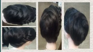 most unique bridal bun style|wedding hairstyle|Easy hairstyle