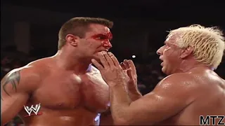 Randy Orton vs Ric Flair Raw 24/01/2005 Highlights