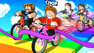 ROBLOX CHOP AND FROSTY RACE SUPERBIKES WITH ROBUX