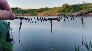 Ловля мирної ріба на вбивцю карася з відведеннями