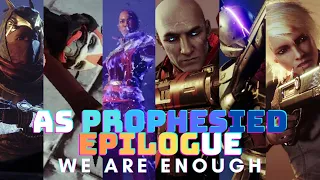 As Prophesied Full Epilogue Quest (Raw) + Override: Last City + Dialogues + Cutscene | Destiny 2 S14