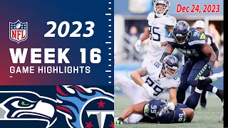 Seattle Seahawks vs Tennessee Titans FULL GAME Week 16 | NFL Highlights Today 12/24/2023