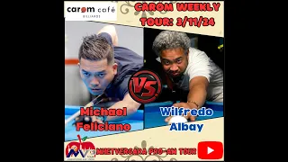 Carom Weekly Tour: Michael "Agent x44" Feliciano (10) vs. Wilfredo Albay (4)
