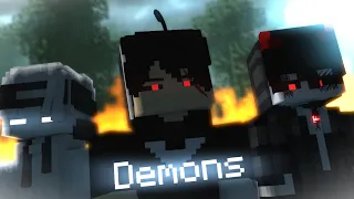 "Demons" minecraft || mine-imator /music video (song by : Imagine dragons