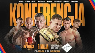 SZPILKA I WRZOSEK OKO W OKO PRZED WALKĄ | XTB KSW 94 | KONFERENCJA PRZED GALĄ