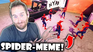 I Made the Spider-Man Meme in Fortnite!