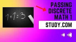 Pre-Wgu | How To Pass Discrete Math 1 | Math 108 SDC