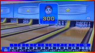 Wii Sports Bowling PERFECT 300 GAME #3