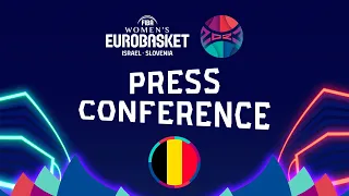 Pre-Event Press Conference: Belgium | FIBA Women's EuroBasket 2023