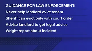 Law enforcement should not assist in California forced evictions, says AG