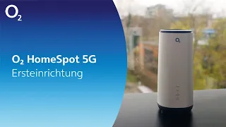 o2 HomeSpot 5G - First Settings