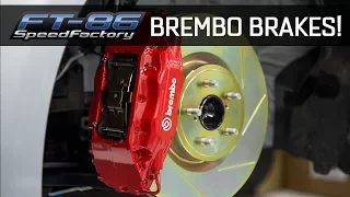 Brembo Brakes Comparison & Install - FT86SpeedFactory