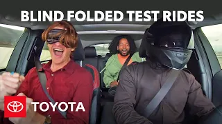 BLINDFOLDED Test Drives in a 2023 Prius Prime | Toyota