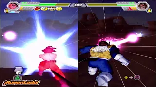 💥 CHOQUE DE PODERES DE DRAGON BALL Z BUDOKAI TENKAICHI 3/4 BETA 8 HQ VERSION PARTE 10 PS2 GAMEPLAY 🎮