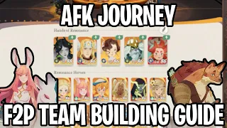 AFK JOURNEY F2P TEAM BUILDING GUIDE [AFK Journey]