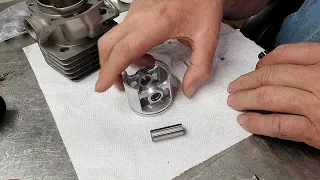 proper wristpin fitment in your chainsaw and how to change it! piston power secrets!