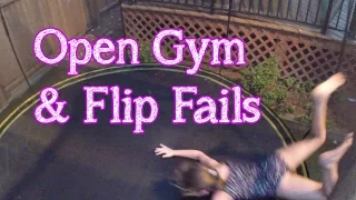 Open Gym & Gymnastics Fails | Bethany G