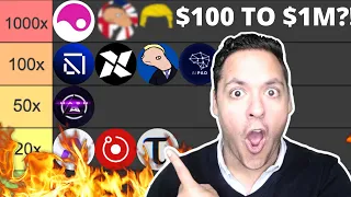 🔥21 "AI & MEMECOIN" ALTCOINS WITH 100-1000X POTENTIAL BY 2025?! (MILLIONAIRE TIER LIST!) 🚀